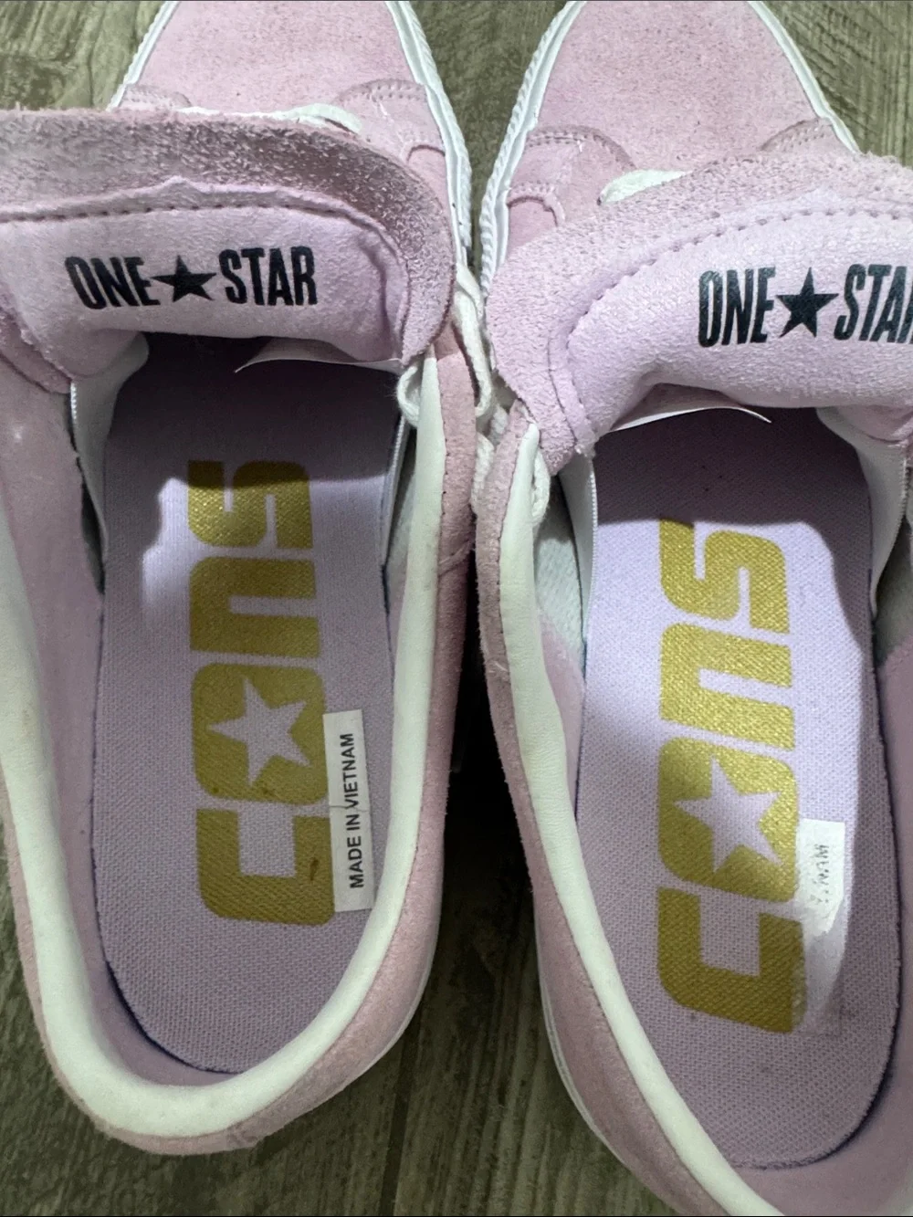Converse soft pink